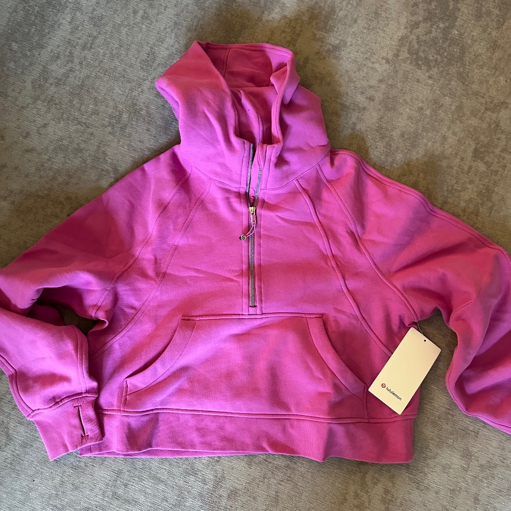 Lululemon Scuba Iversized Half zip